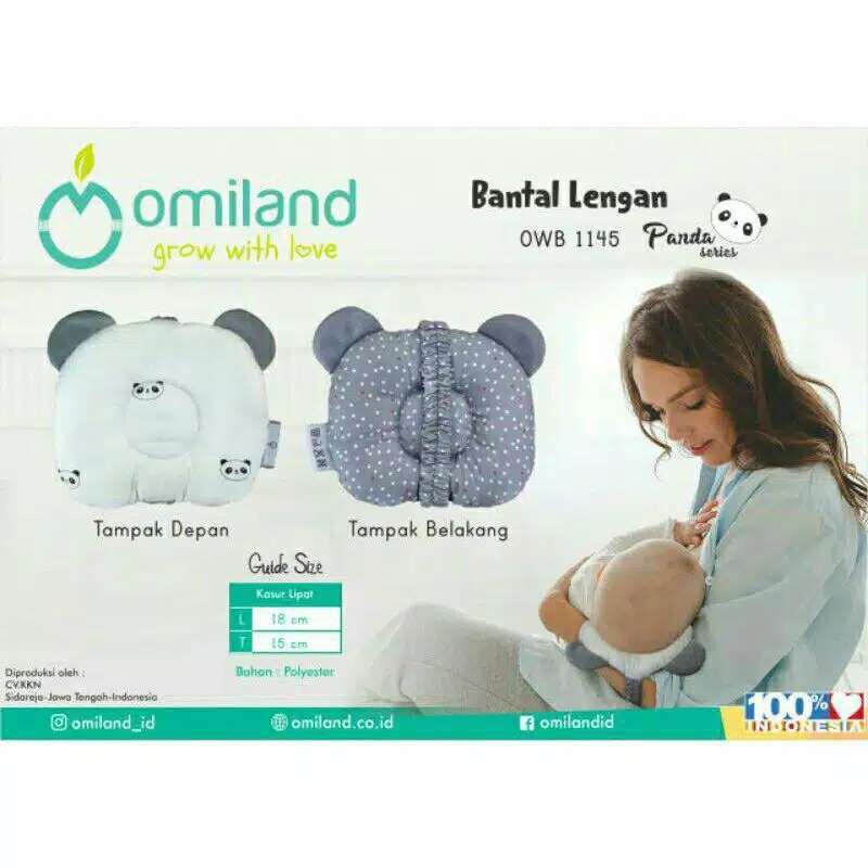 Omiland OWB1145 Bantal Lengan Peang Bayi Panda Series