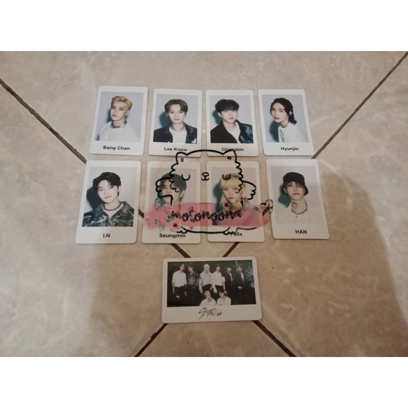 [PLNSN] (SHARING) STRAY KIDS - SCARS JAPAN OFFICIAL GOODS (PHOTOCARD SET)