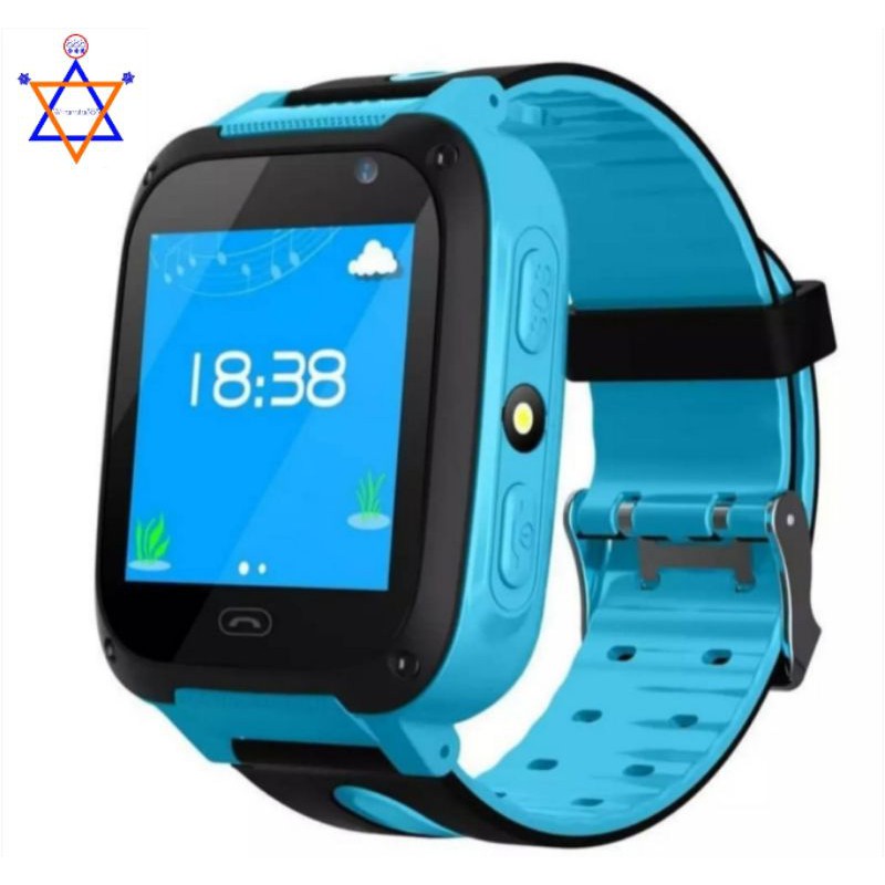 SMARTWATCH KIDS S4 S-VIPER - JAM TANGAN PINTAR ANAK WATERPROOF - BIRU