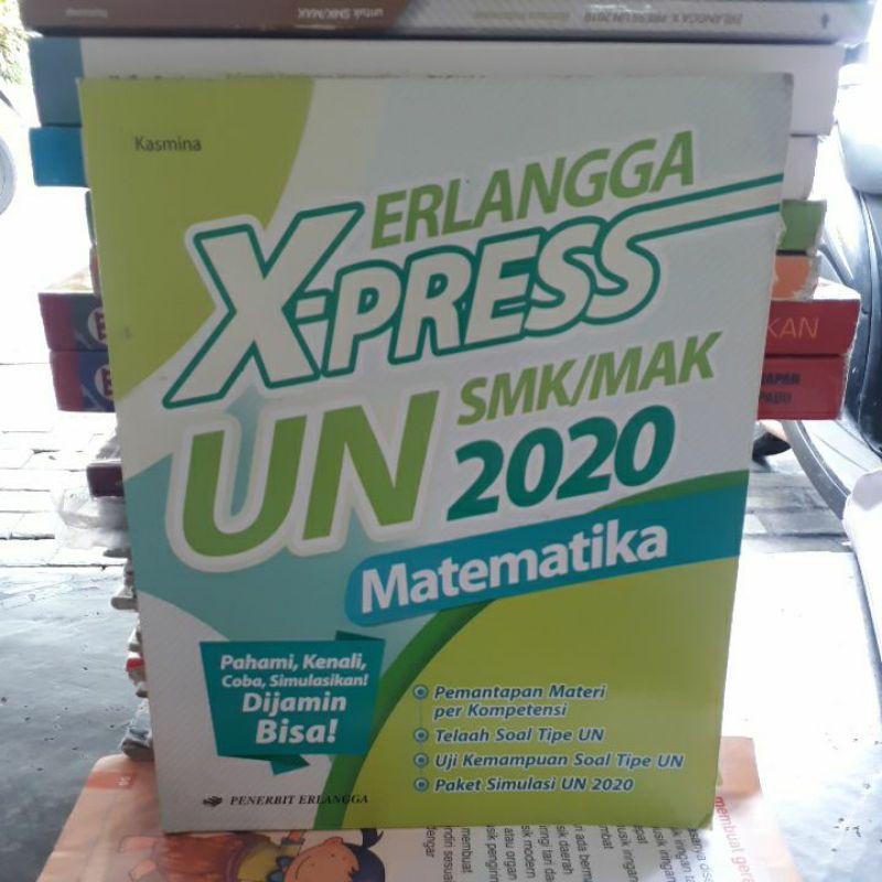 BUKU ORIGINAL ERLANGGA X-PRESS UN SMK/MAK 2020 MATEMATIKA