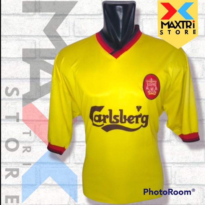 JERSEY BOLA ARSENAL AWAY 1997/1998 JERSEY RETRO JERSEY KLASIK BEKAS
