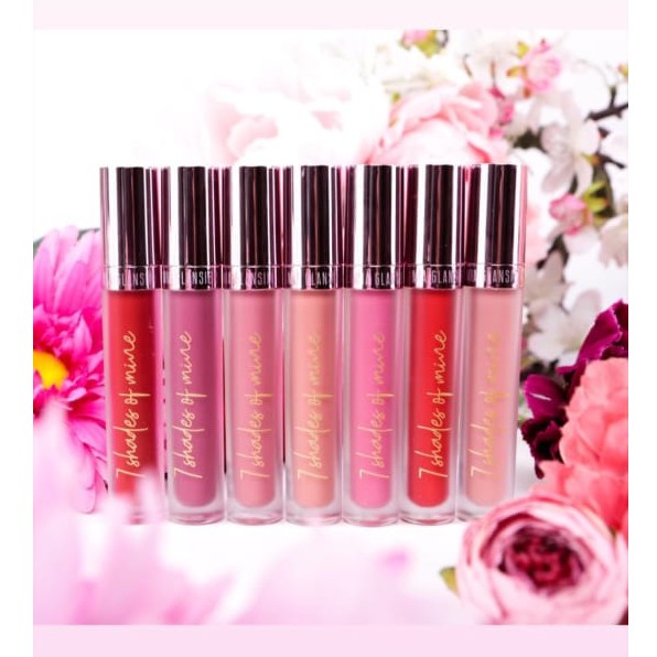 LIPMATTE 7  SHADES OF MINE (GLANSIE BPOM)
