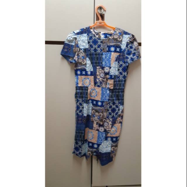 Terusan dress batik modern