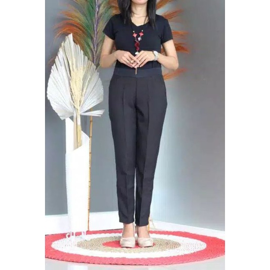 Rok kerja / Rok guru /Rok kantor / Rok formal/ Rok resmi-Celana hitam