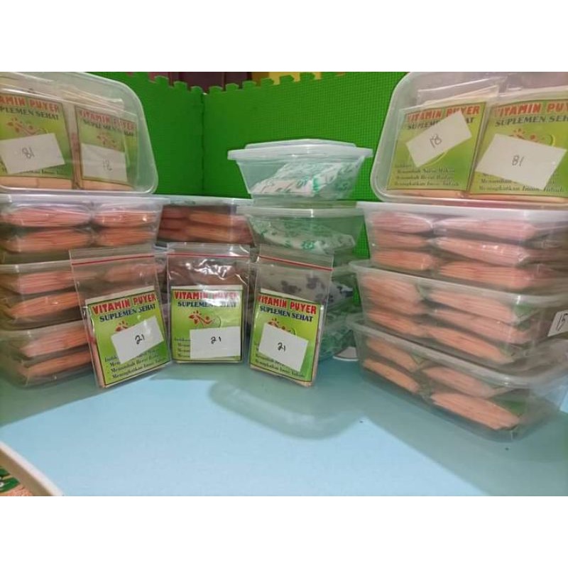 •FREE SNACK• Vitamin Puyer ( Suplemen Penambah Nafsu Makan )