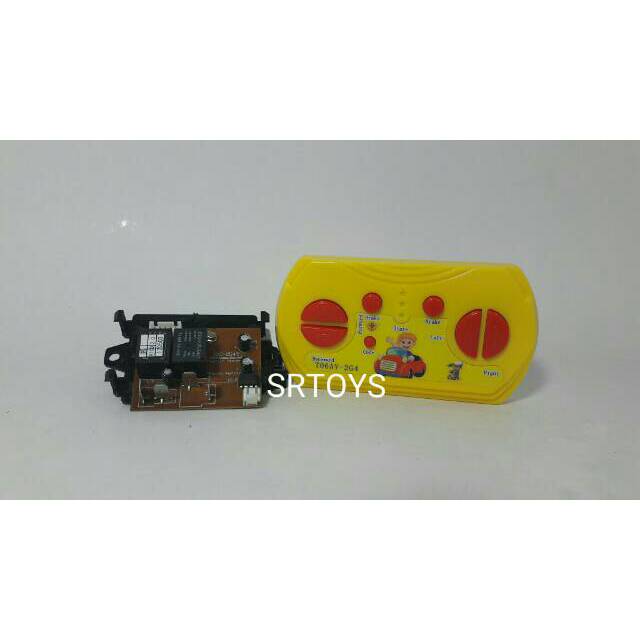 Remote dan receiver bluetooth mobil aki mainan anak