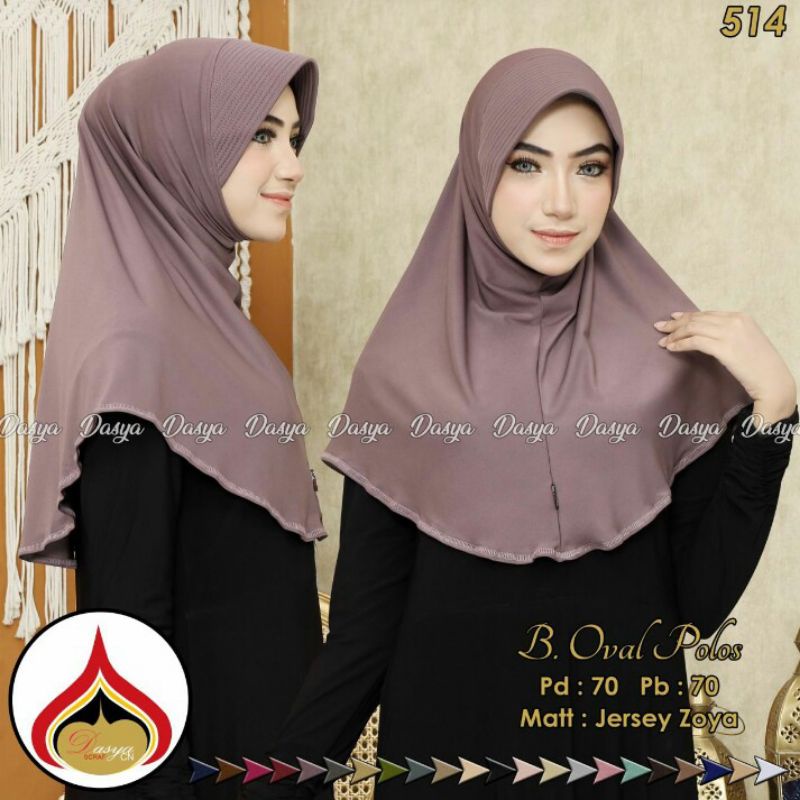 Bergo oval dasya