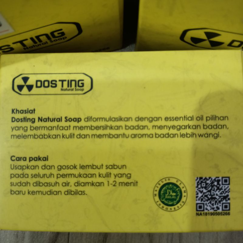 SABUN DOSTING sabun dosting ori