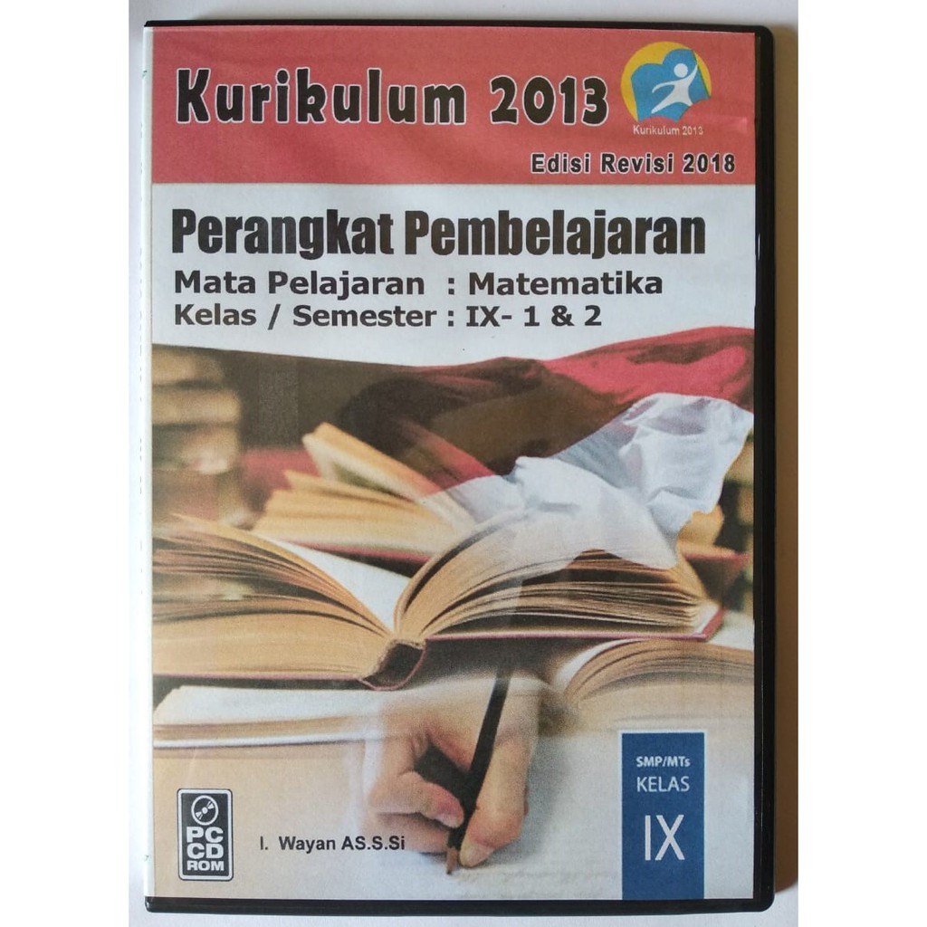 Perangkat Administrasi Guru Cd Rpp K 13 Revisi 2018 Mapel Matematika Untuk Kelas Ix 9 Semester 1 2 Shopee Indonesia