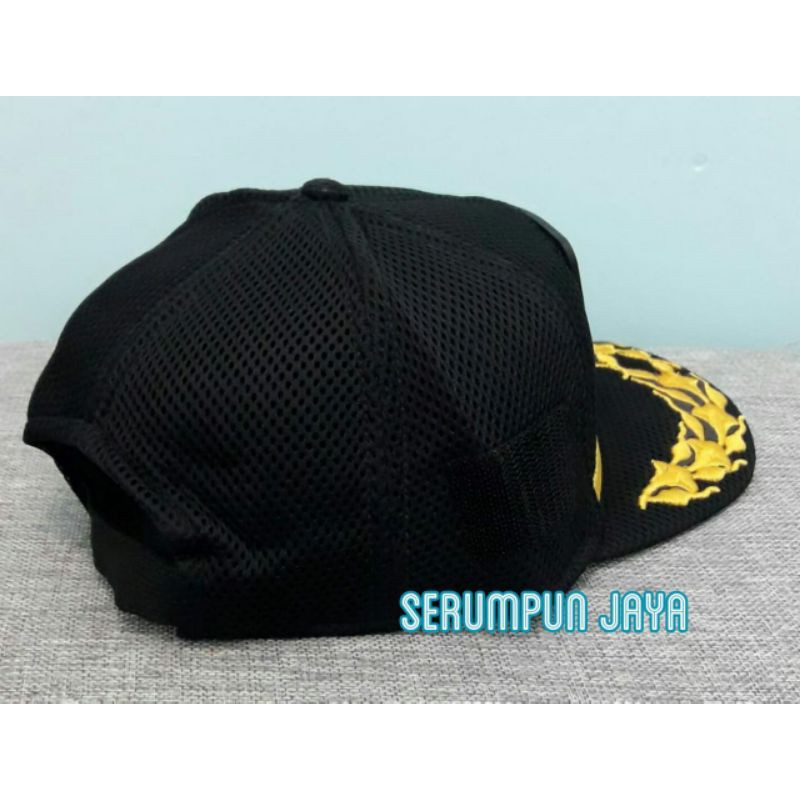 TOPI POLISI - TOPI POLISI PADI KAPAS - TOPI POLISI PADI KAPAS JARING DOUBLE MESH VELCRO