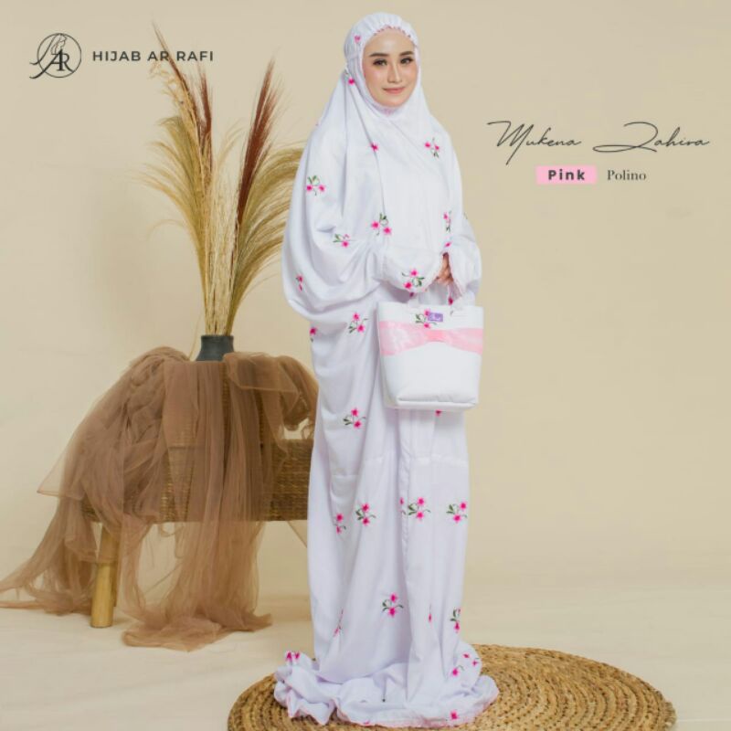 Mukenah lajuran/terusan/Mukena Zahira by Arrafi