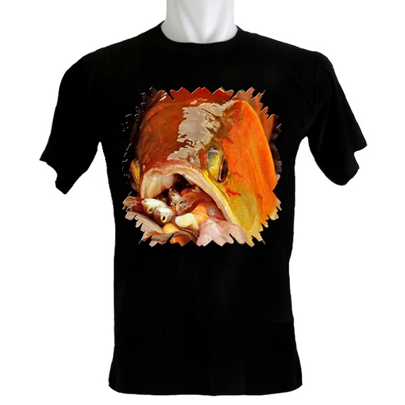 Indoshirt - Kaos Arwana Anakan - Bahan Katun - Kerah O - Ukuran 3XS sampai dengan 3XL - Banyak Pilih