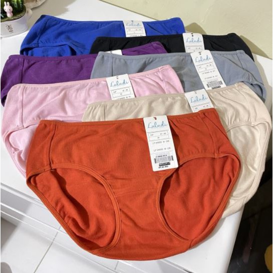Luludi By Wacoal Daily Katun Panty LP 64000 Random Warna Celana Dalam Wanita