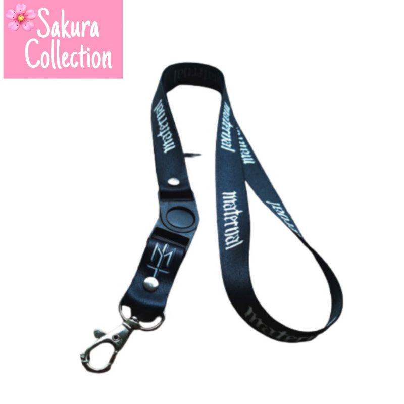 TALI LANYARD LOGO MATERNAL / GANTUNGAN KUNCI / GANTUNGAN HP /Gantungan flashdisk / Gantungan id card