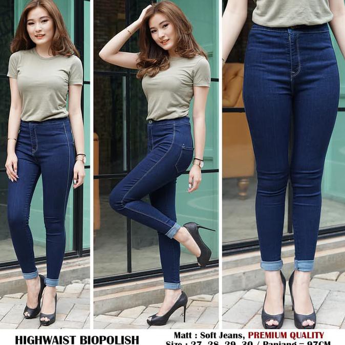 Celana panjang wanita jeans high waist / celana panjang wanita hight waist polos warna / celana panjang wanita kerja /  celana panjang kekinian paling baru / celana panjang wanita formal jeans / celana panjang wanita jeans polos gak murahan / celana panja