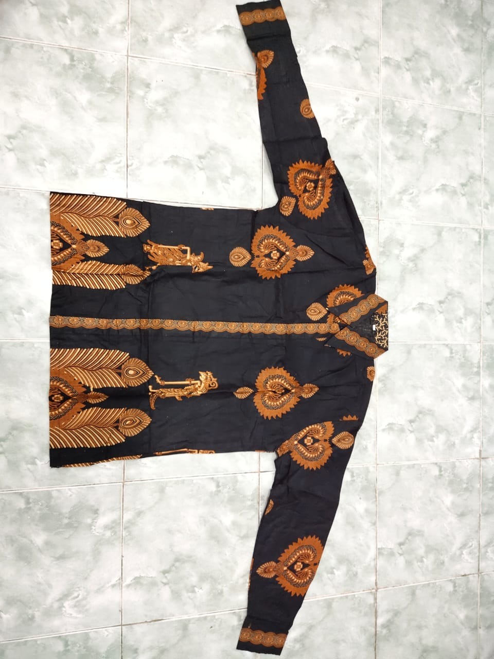 Size M L Xl Xxl Kemeja Batik Pria Lengan Panjang Murah