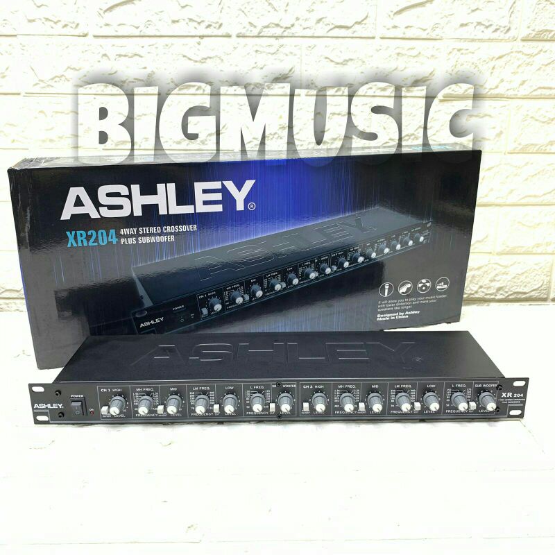 CROSSOVER ASHLEY XR204  4 Way Stereo Original Ashley XR 204