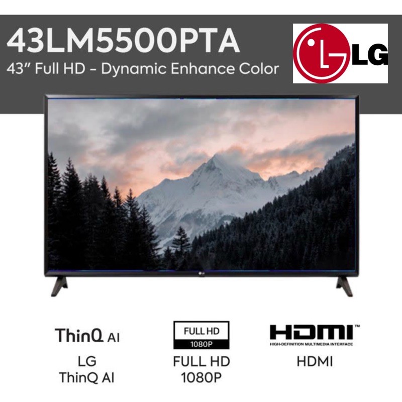 LG 43LM5500PTA TV LED Full Hd Digital TV