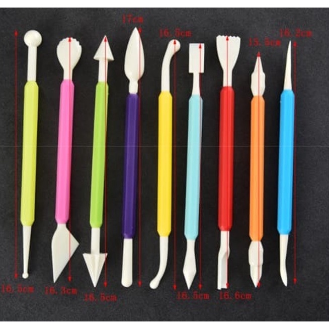 Pemotong Adonan Fondant Cutter Cake Decorating Tools Pastry Carving