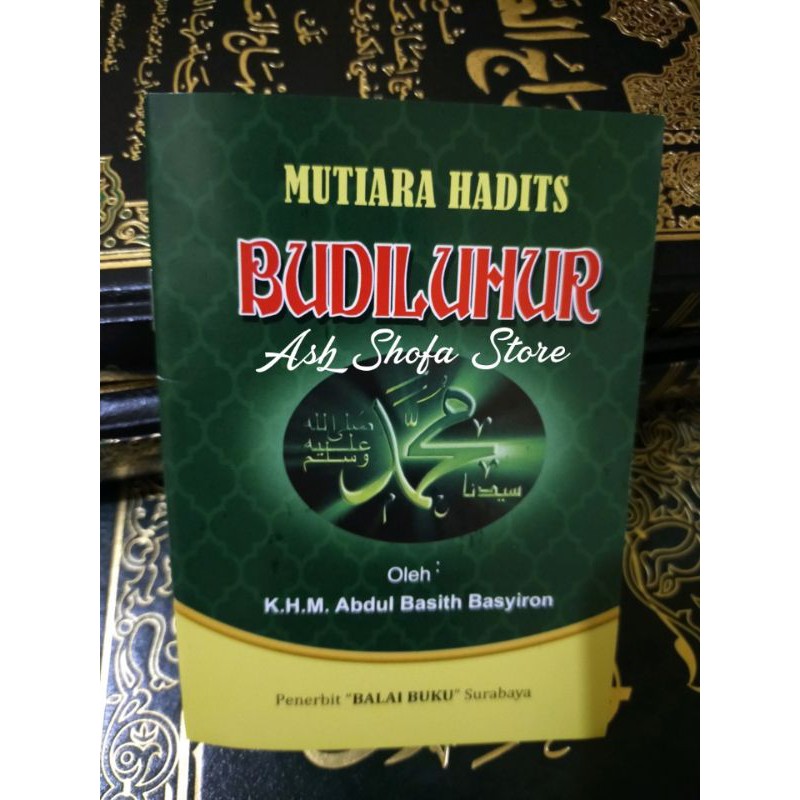 MUTIARA HADITS BUDI LUHUR