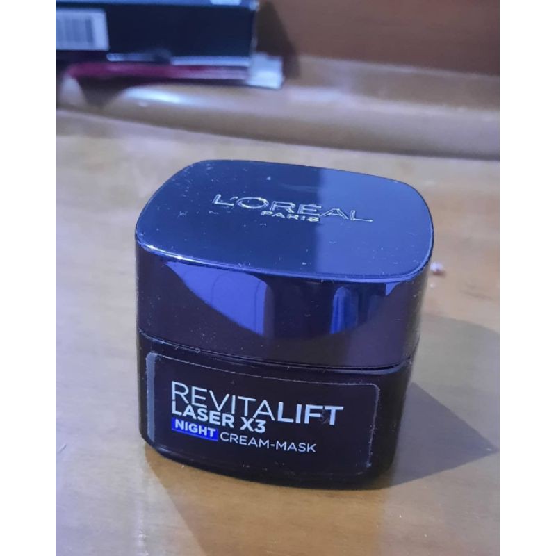 [Preloved] Loreal Revitalift Laser X3 Night Cream-mask