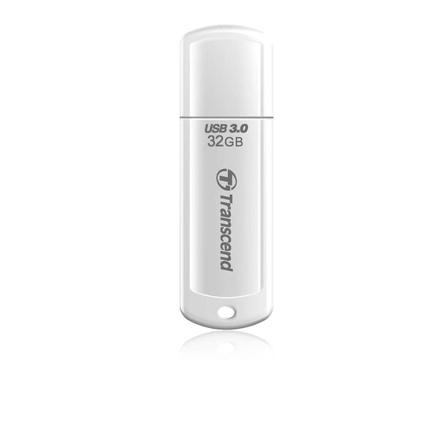 TRANSCEND Flashdisk JetFlash 730 32 GB USB 3.0 - White