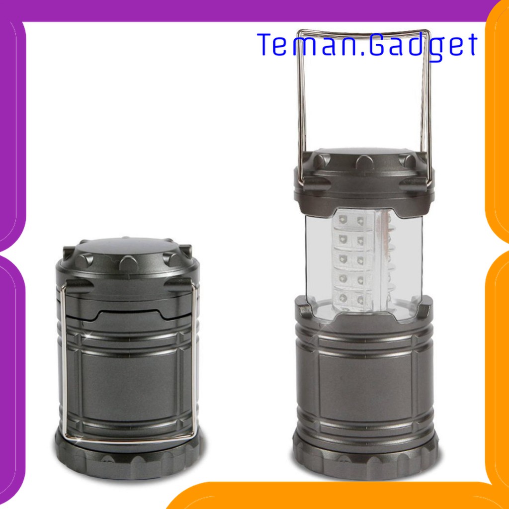 TG-DG135 LAMPU LENTERA CAMPING LANTERN 30 LED WATER RESISTANT - GY18