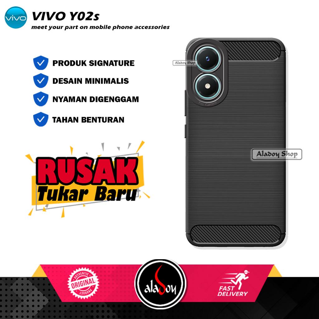 Case Y02s Ultra Slim Ipaky Carbon Premium Softcase Casing