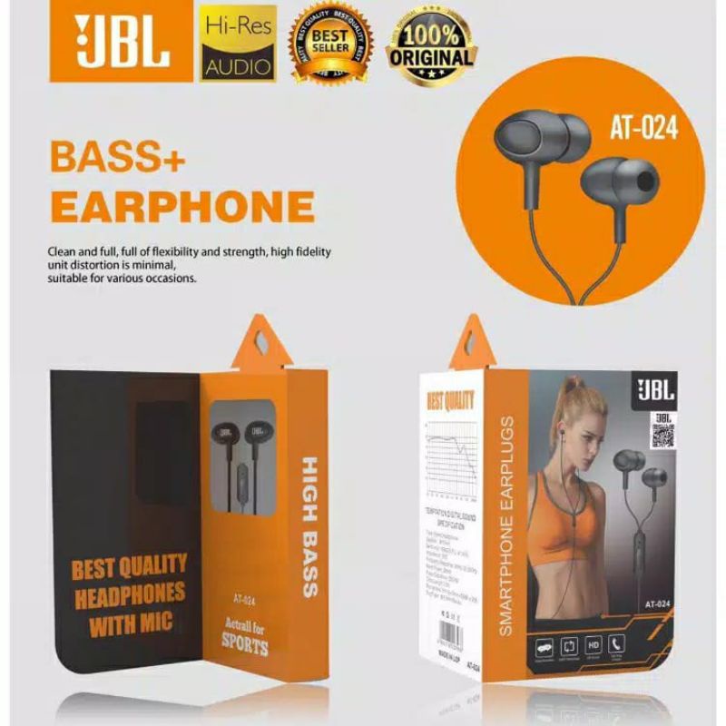 HEADSET JBL AT - 024