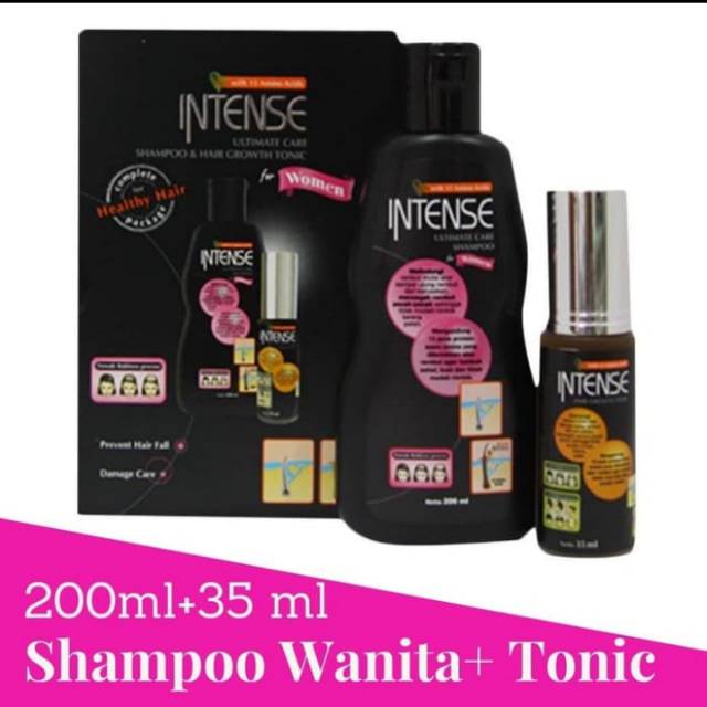 Intense shampo paket women