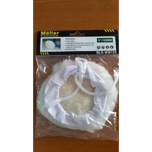 Wol Poles 5 inch Mollar - Wool Polish Bulu