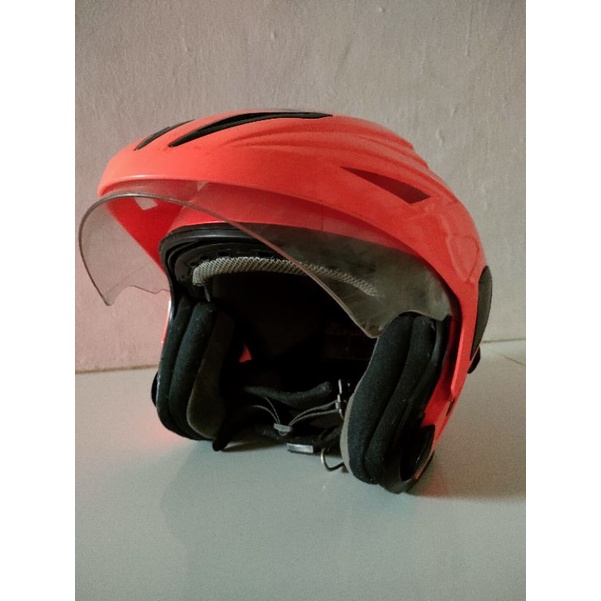 [Preloved] Helm MDS reflector orange original