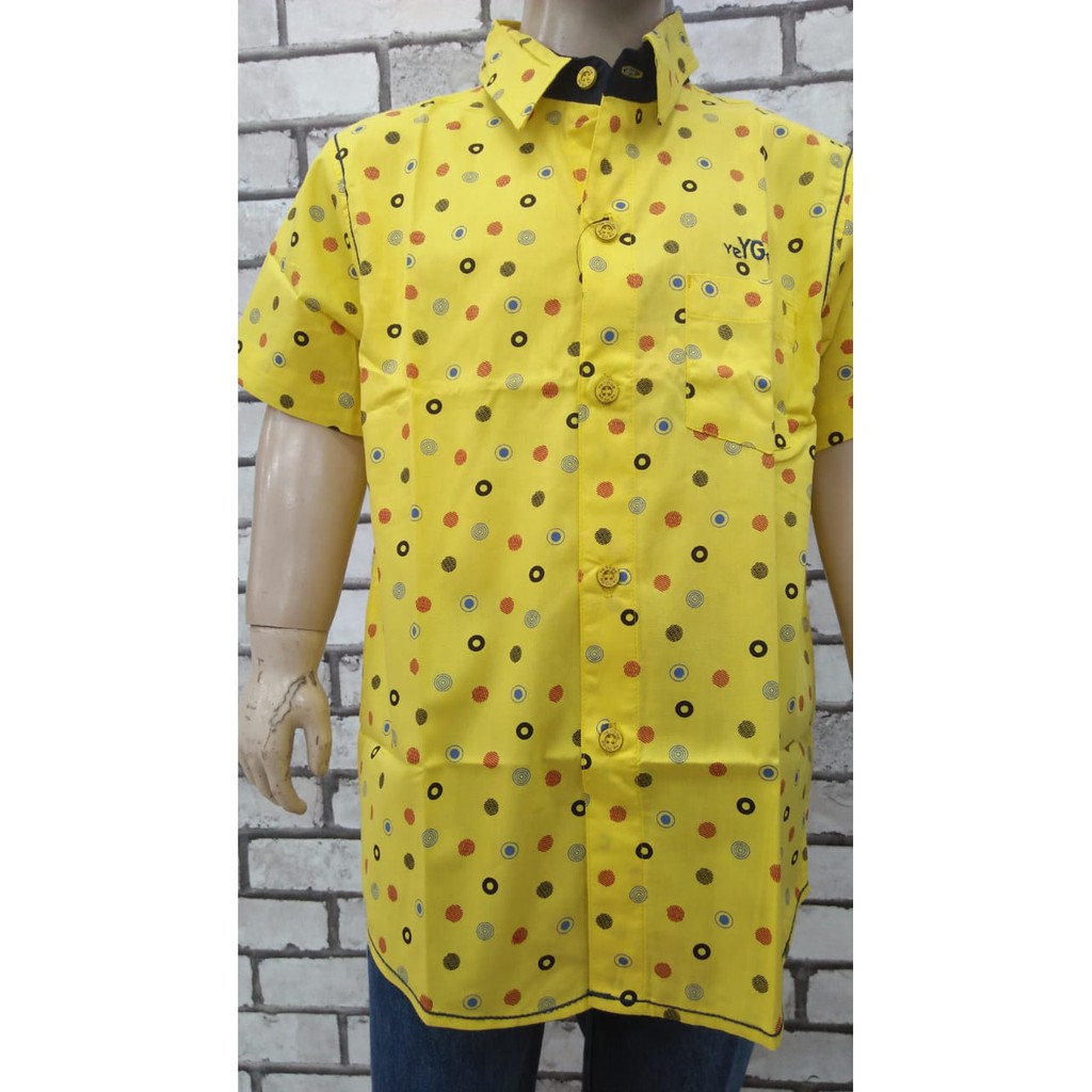 Jual Natawa Kemeja Anak Pria Polkadot | Shopee Indonesia