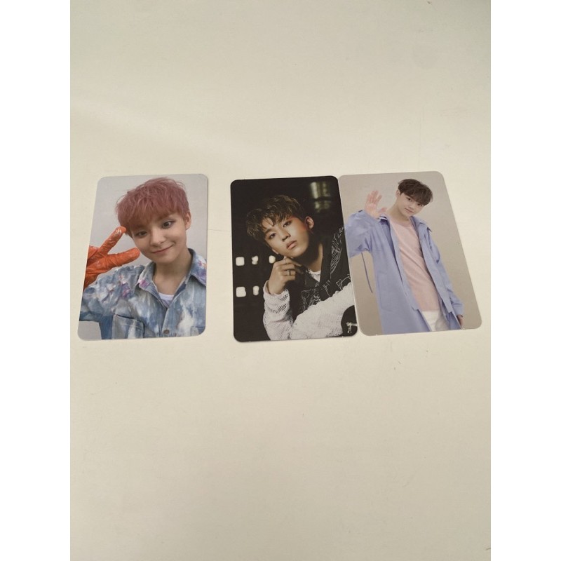 Photocard treasure the first step : chapter 1 (jihoon, jeongwoo, doyoung)