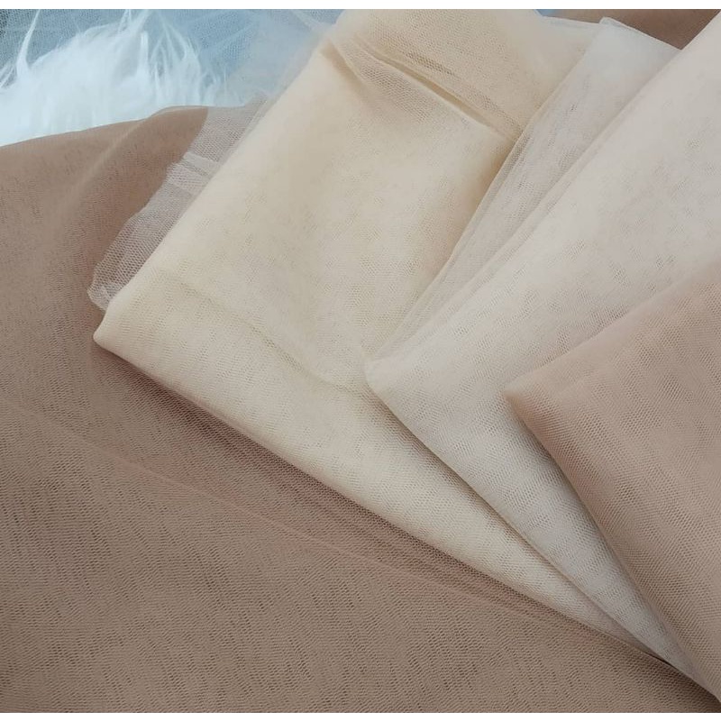 [ TERMURAH ] KAIN TILE POLOS / SOFT TULLE / TILE MURAH / ROK TUTU