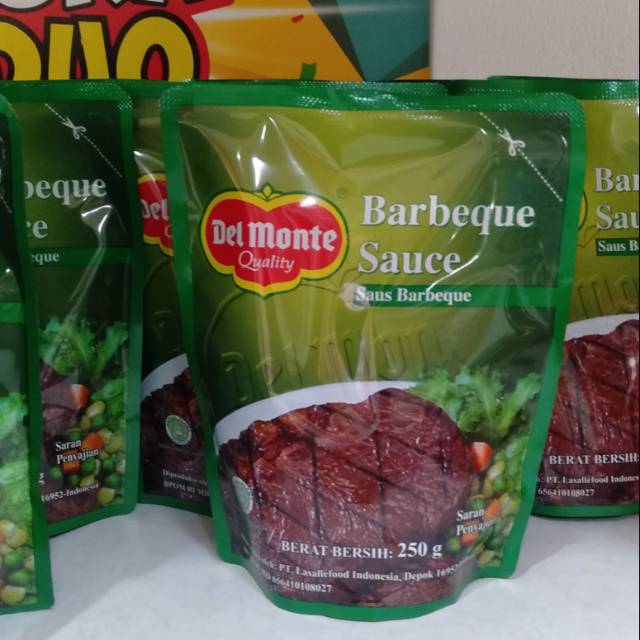 

DELMONTE Barbeque Sauce (Saus Barbeque) 250gr