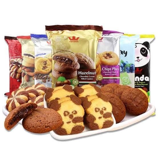 [HALAL] Tatawa Chocolate Tiramisu Almond Cookies Chip Plus Delite 150gr / Biskuit Jam Filled Aneka Rasa