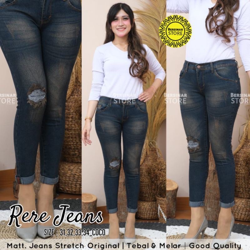 TERBARU RERE JEANS|FEBRIA JEANS|CHIARA JEANS APLIKASK LIST LIPAT