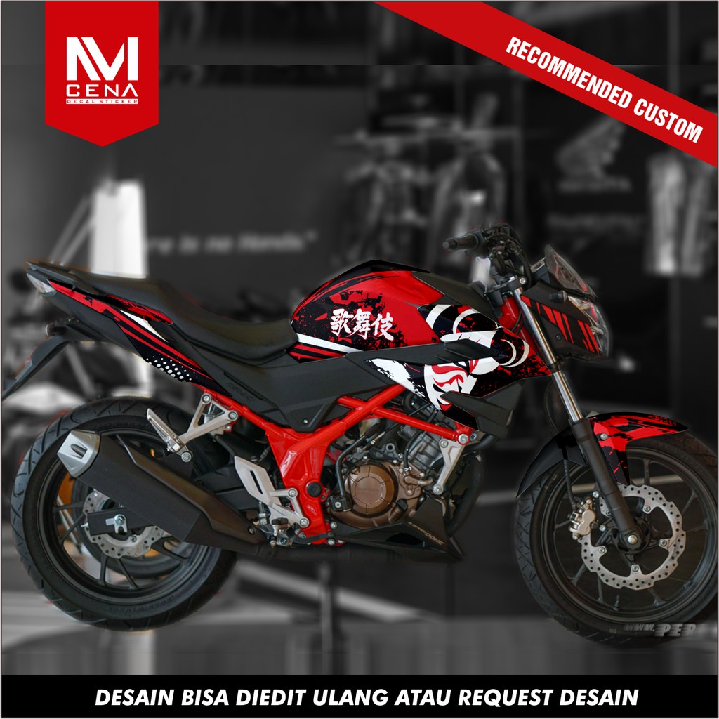 Sticker CB 150R FULL BODY Decal CB 150R Stiker CB150R Striping CB 150R Sticker CB150R Full kabuki