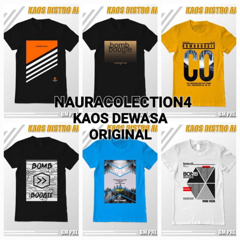 KAOS BOOM BOGIE ORIGINAL PRIA DEWASA