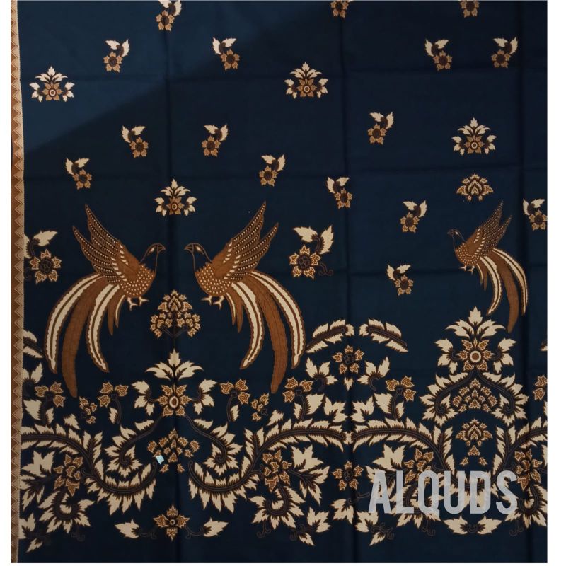 Kain Batik Premium Katun Motif Burung Nuri Kembar
