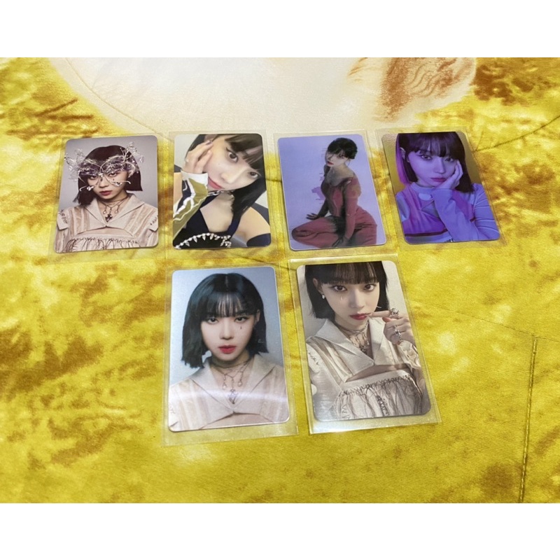 Winter photocard savage album aespa pc karina ningning giselle nunmul official