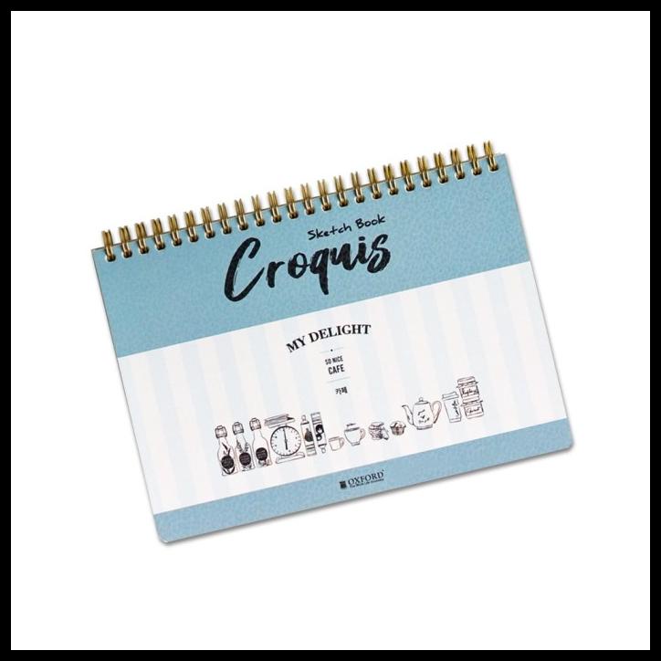 

Oxford Croquis Spiral Sketchbook A5 - 150Gsm - 50 Lembar