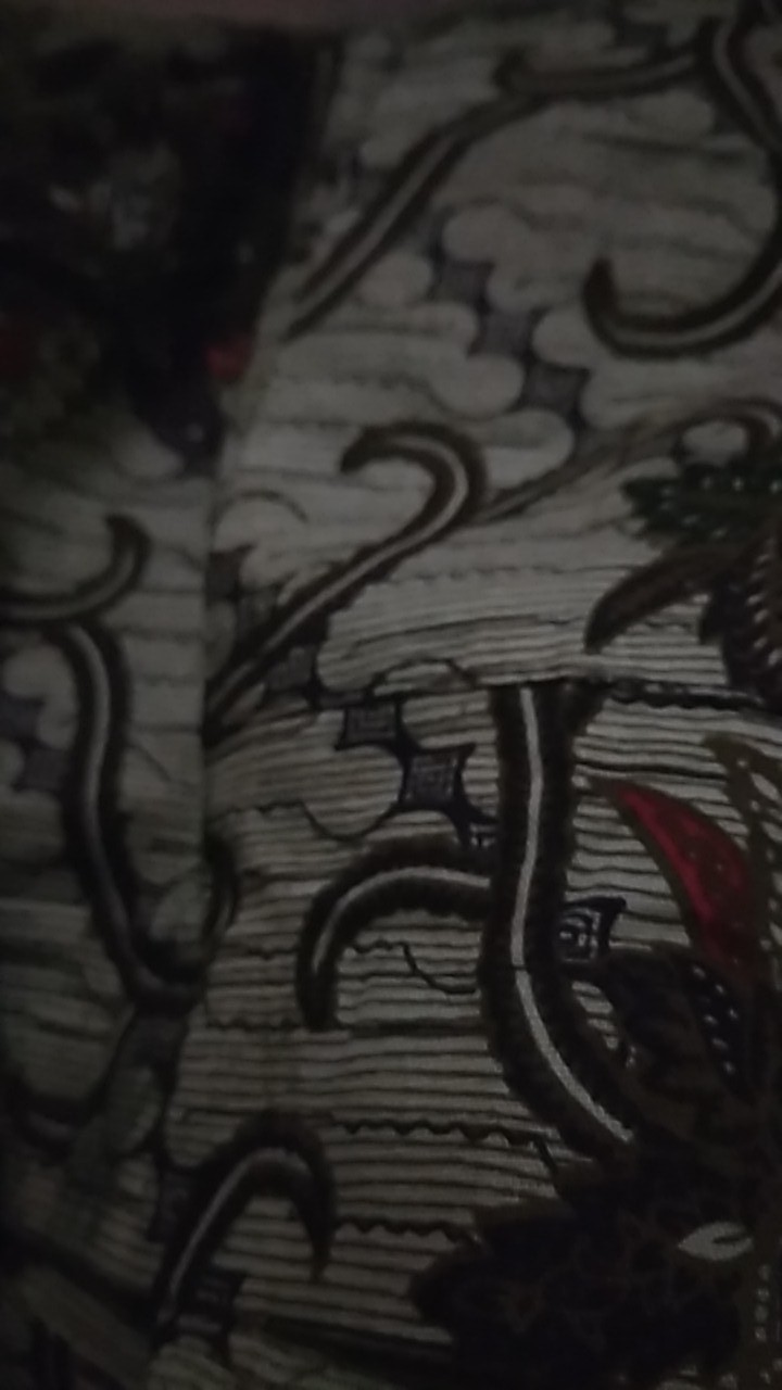 Size M. L. Xl. 2l.3l.4l .. Bswart Batik Hrb026 Kenongo Hem Pendek Padi Pekalongan M L Xl Batik