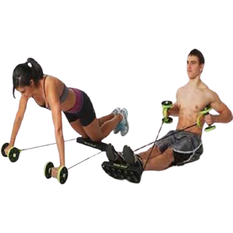 Peralatan Alat Olahraga Fitness Fitnes Gym Revoflex Refoflex Roller Extreme Praktis Bakar Lemak