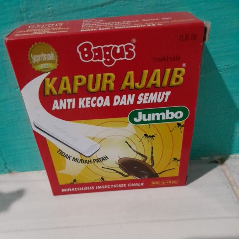 (PER PACK ISI 6 PCS)KAPUR AJAIB/KAPUR BAGUS