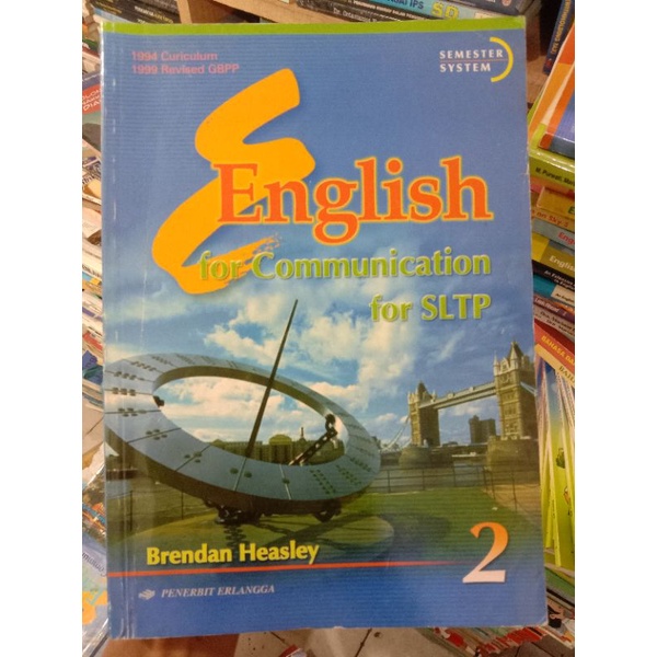 English for Communication 8 SMP.Kurikulum 1994.