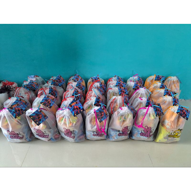 Paket snack ulang tahun anak murah goodie bag ulang tahun anak2