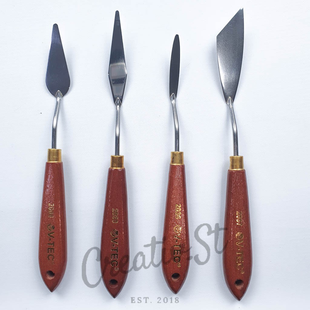 

HJK V-TEC Painting Knife Paint Knife Pisau Palet Satuan (+ Dus)