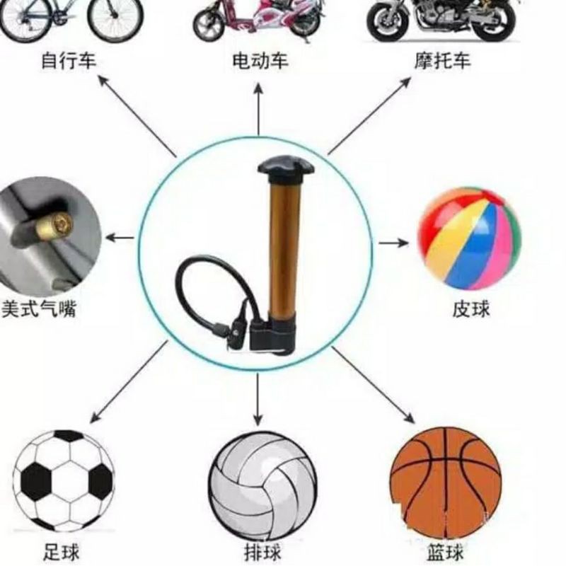 Kompa Ban Sepeda Kompa Angin Mini